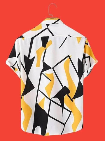 Men Regular Fit Printed Casual Shirt